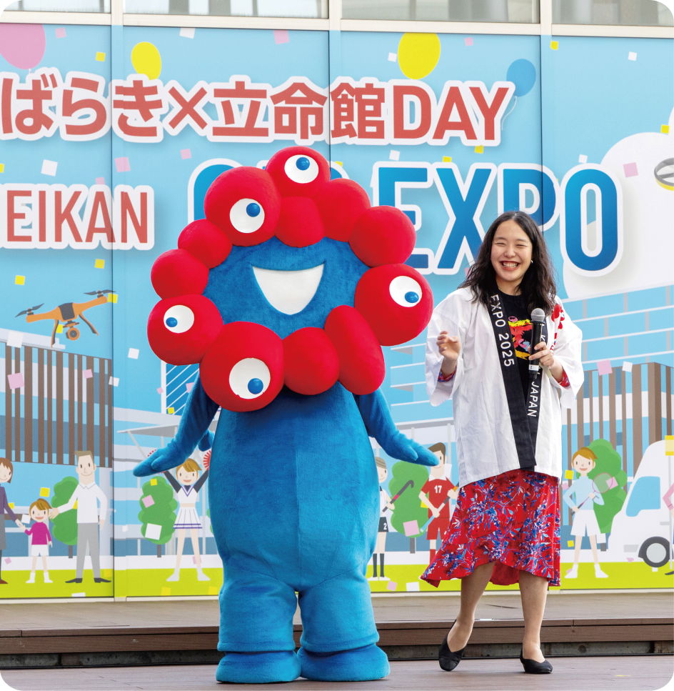 2024年5月19日　「いばらき×立命館DAY2024」万博クラゲJAM ライブに